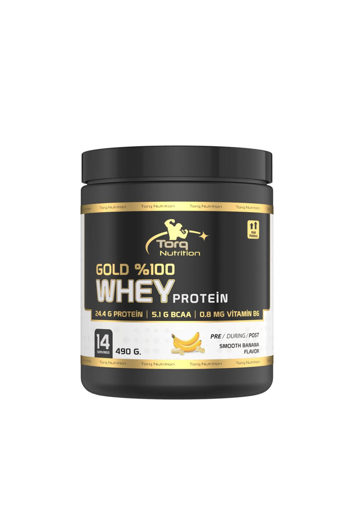 Torq Nutrition   Gold Whey Protein Muzlu 490G