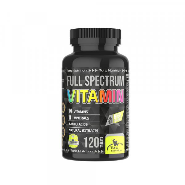 Torq Nutrition  Full Spectrum Vitamin 120 Tablet 