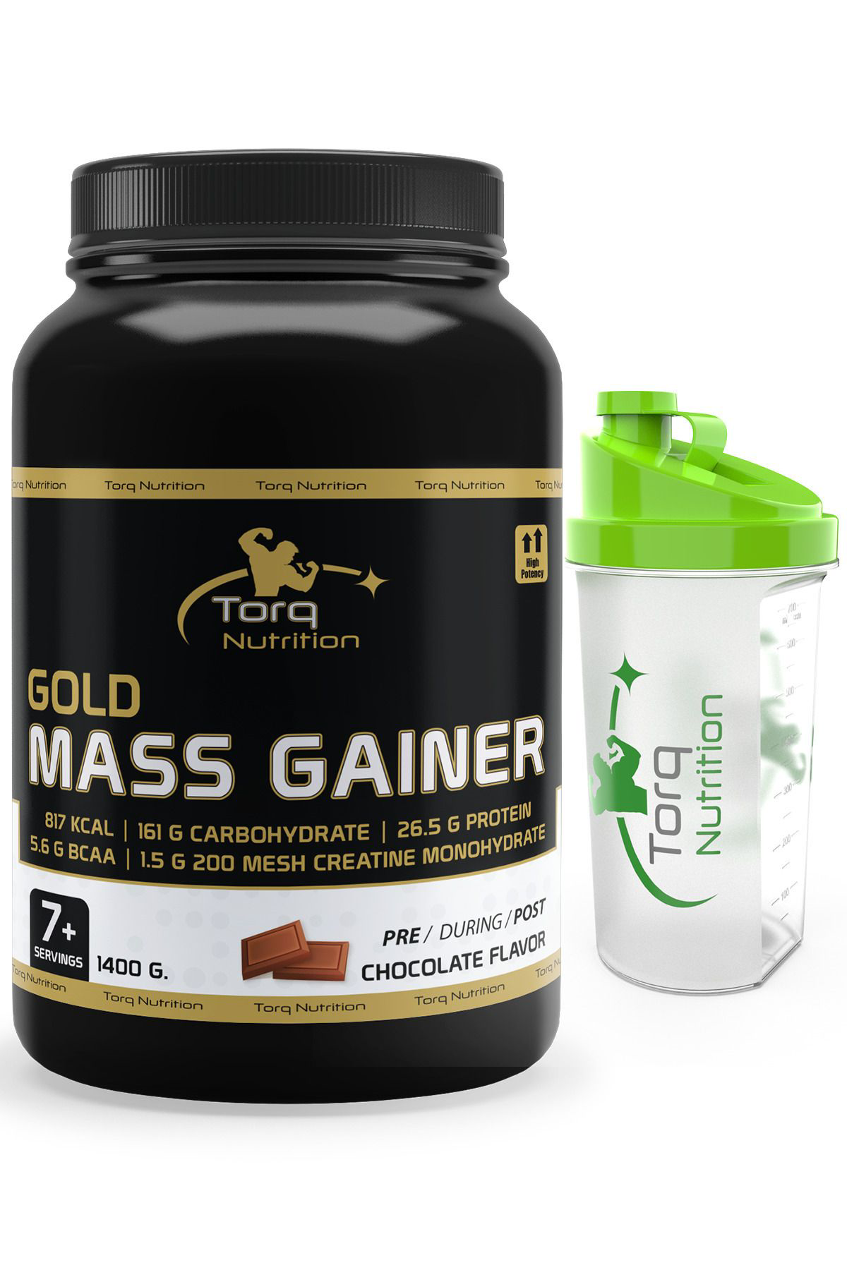 Torq Nutrition  Gold Mass Gainer 1400G - Çikolatali