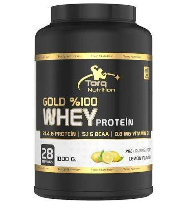 Torq Nutrition   Gold Whey Protein Limonlu 1000G