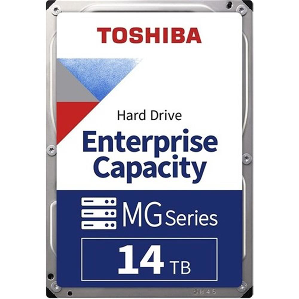 Toshiba 14TB MG09ACA14TE 7200RPM 3.5" 256MB 6.0gb-s 7-24 Güvenlik