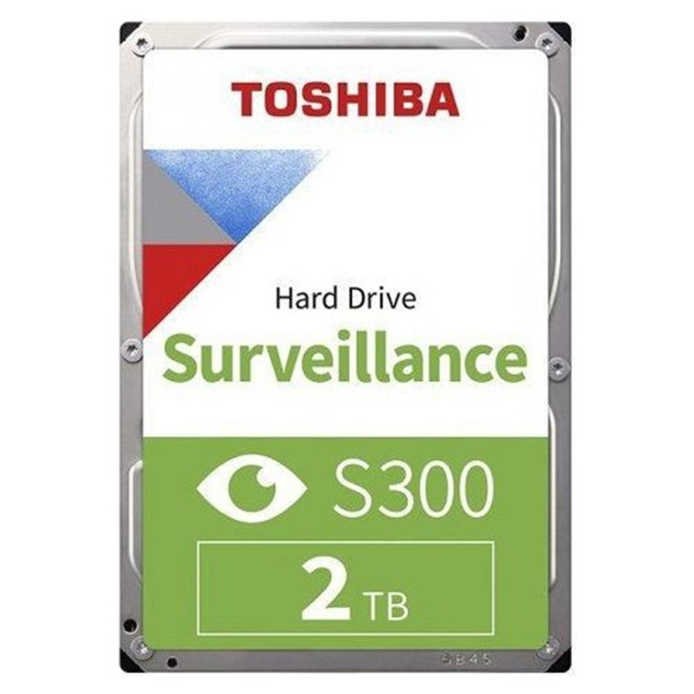 Toshiba 2TB HDWT720UZSVA S300 5400 Sata3 128M 7-24 Güvenlik Hardd