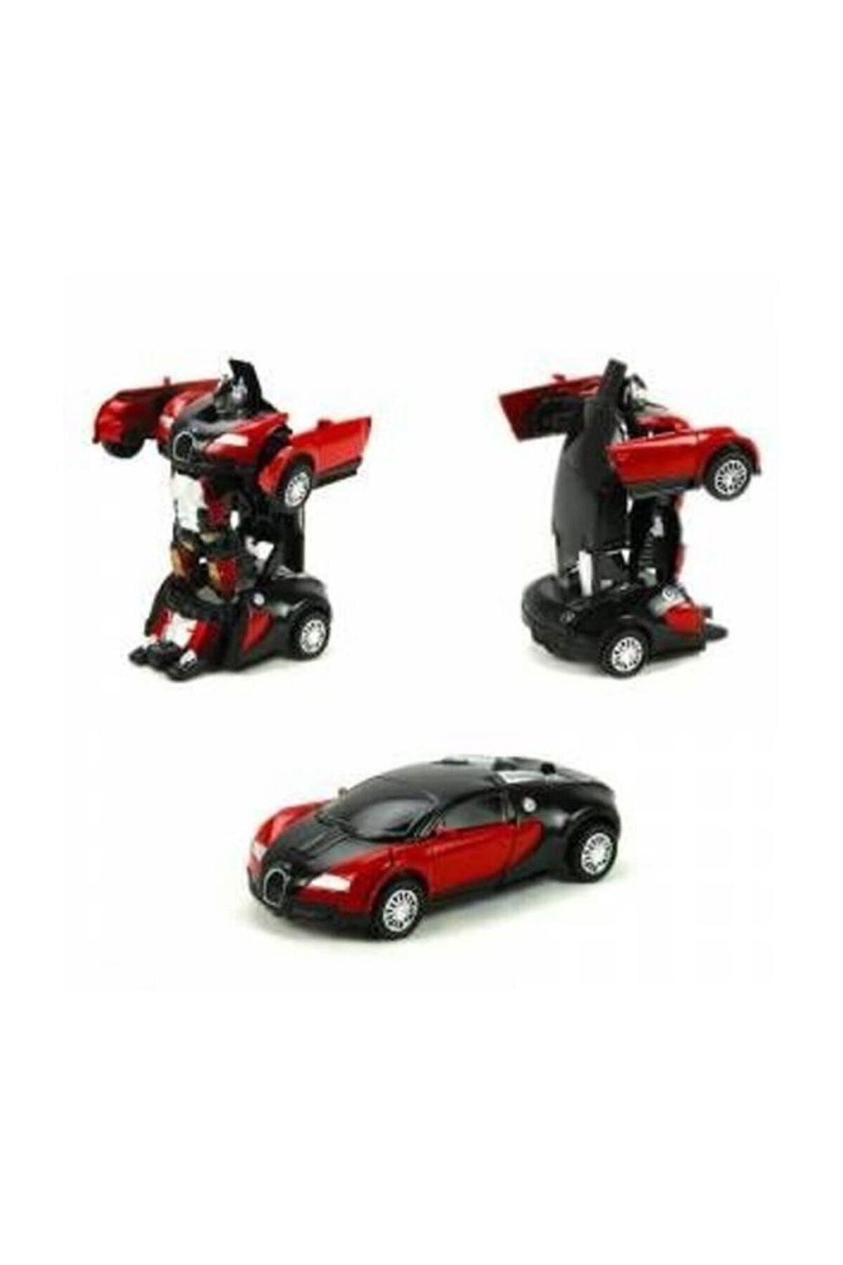 High Print Transformers Robot 1:32 Kendinden Robota Dönüşebilen Araba Bugatt