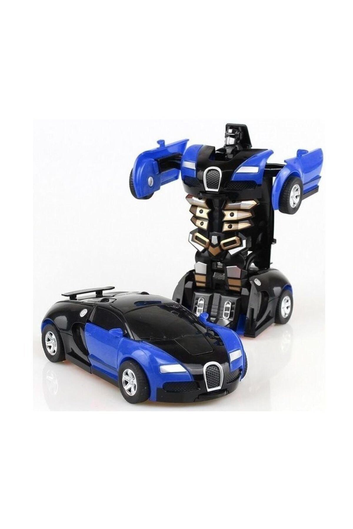 High Print Transformers Robot 1:32 Kendinden Robota Dönüşebilen Araba Bugatt