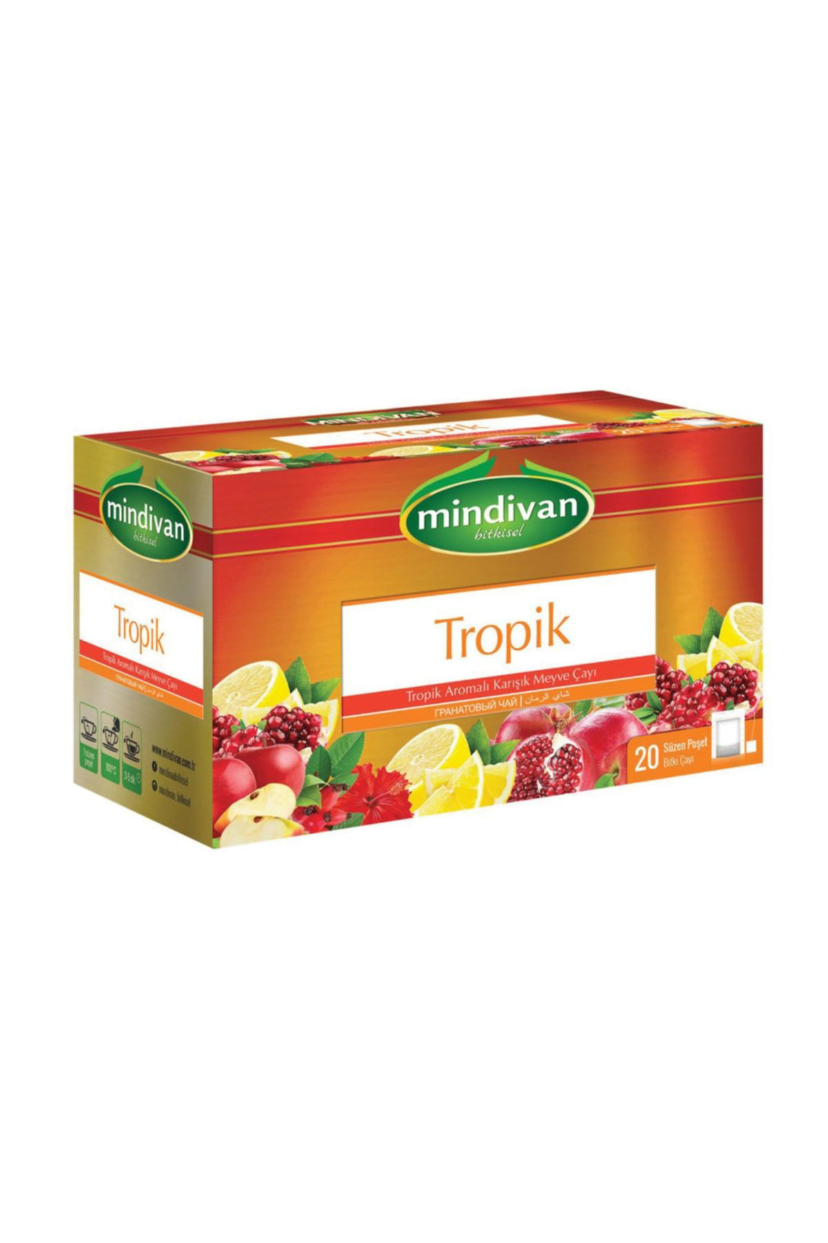 Mindivan Tropik Orman Meyveli Çayi 20'Li