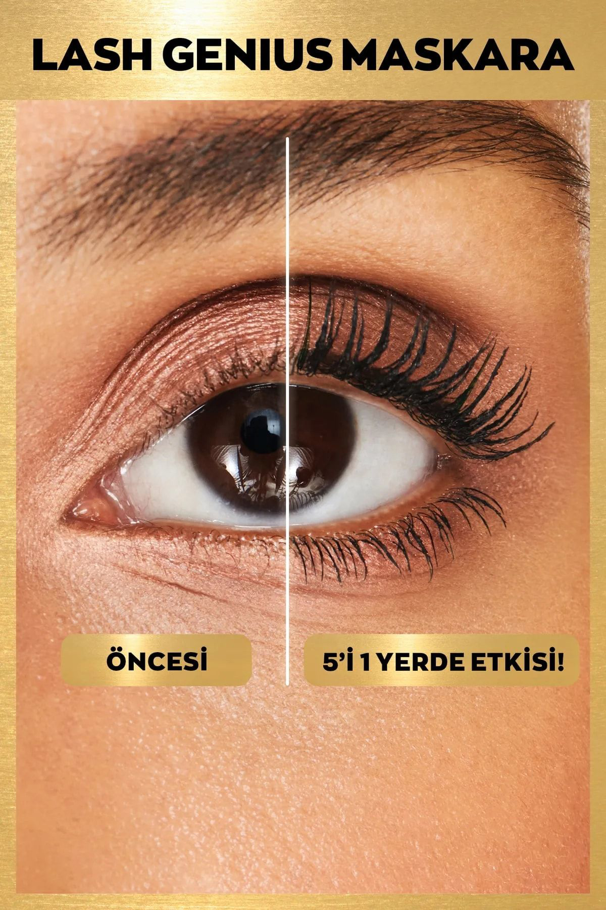 Avon True Lash Genius 5 Etkili Maskara 10 Ml. İkili Set