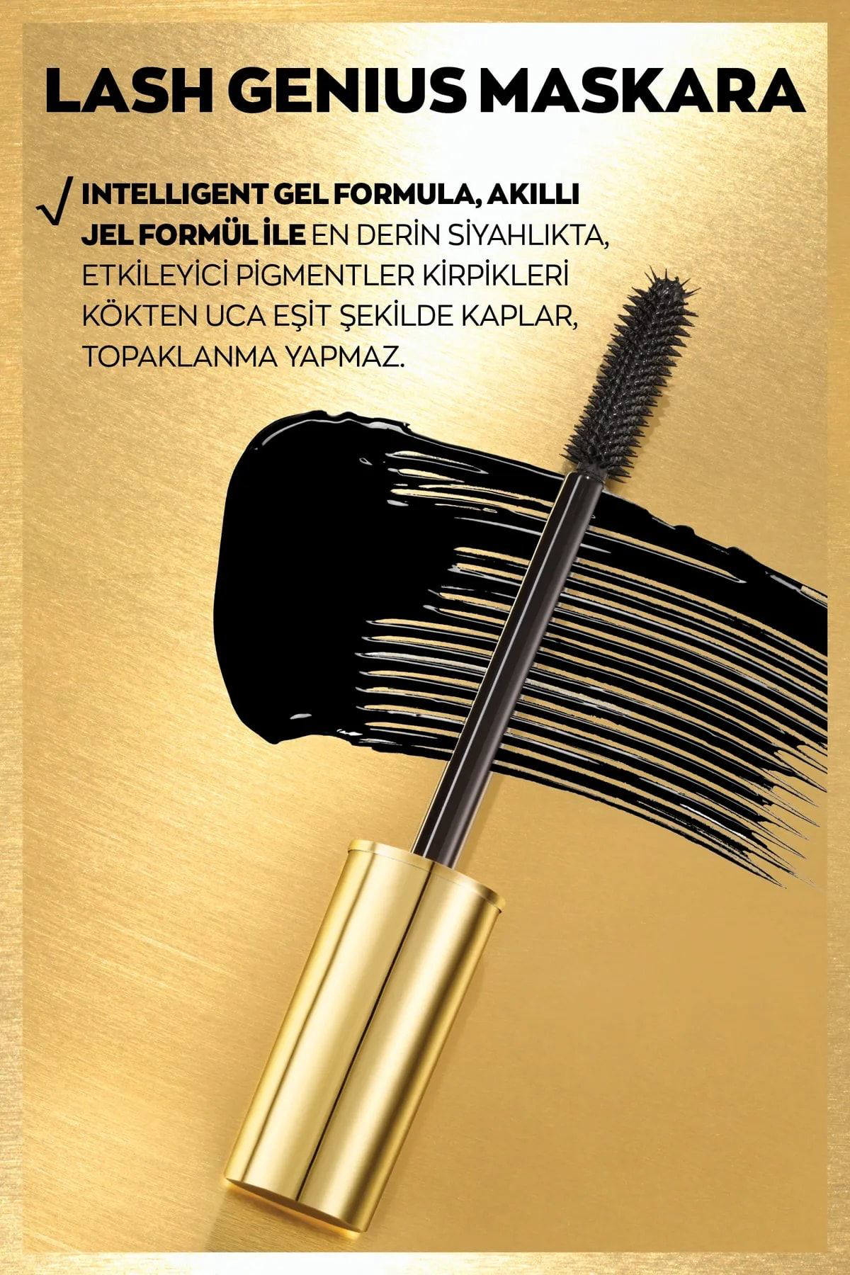 Avon True Lash Genius 5 Etkili Maskara 10 Ml. İkili Set
