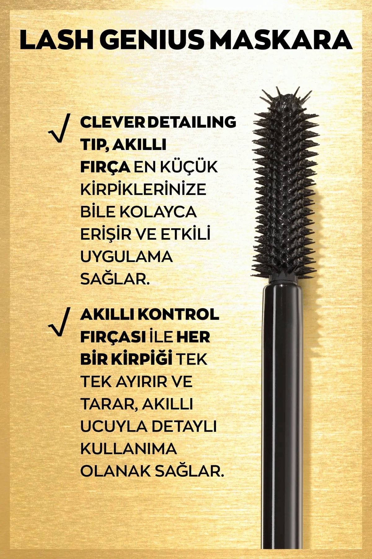 Avon True Lash Genius 5 Etkili Maskara 10 Ml. İkili Set