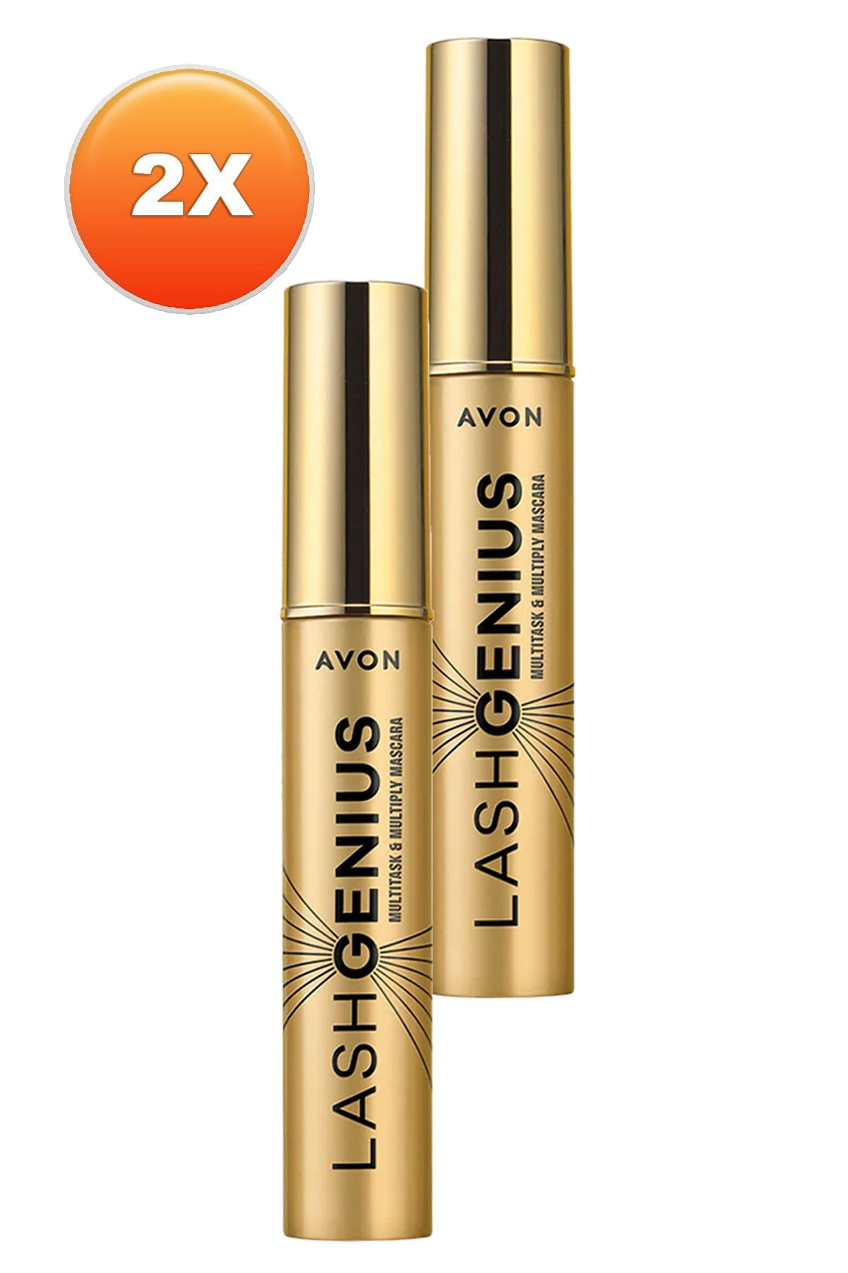 Avon True Lash Genius 5 Etkili Maskara 10 Ml. İkili Set