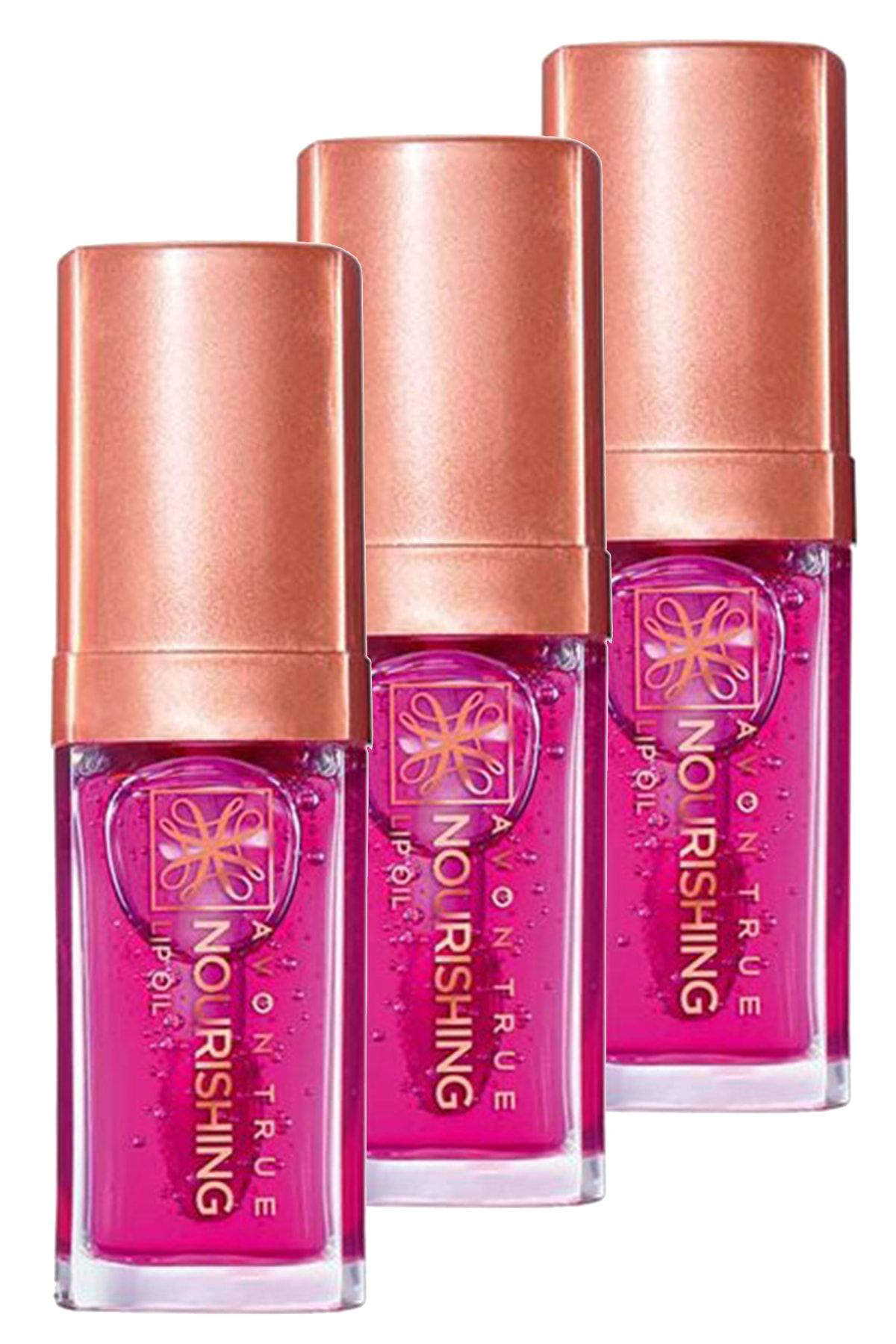 Avon True Nourishing Dudak Yaği 7 Ml. Blossom Üçlü Set