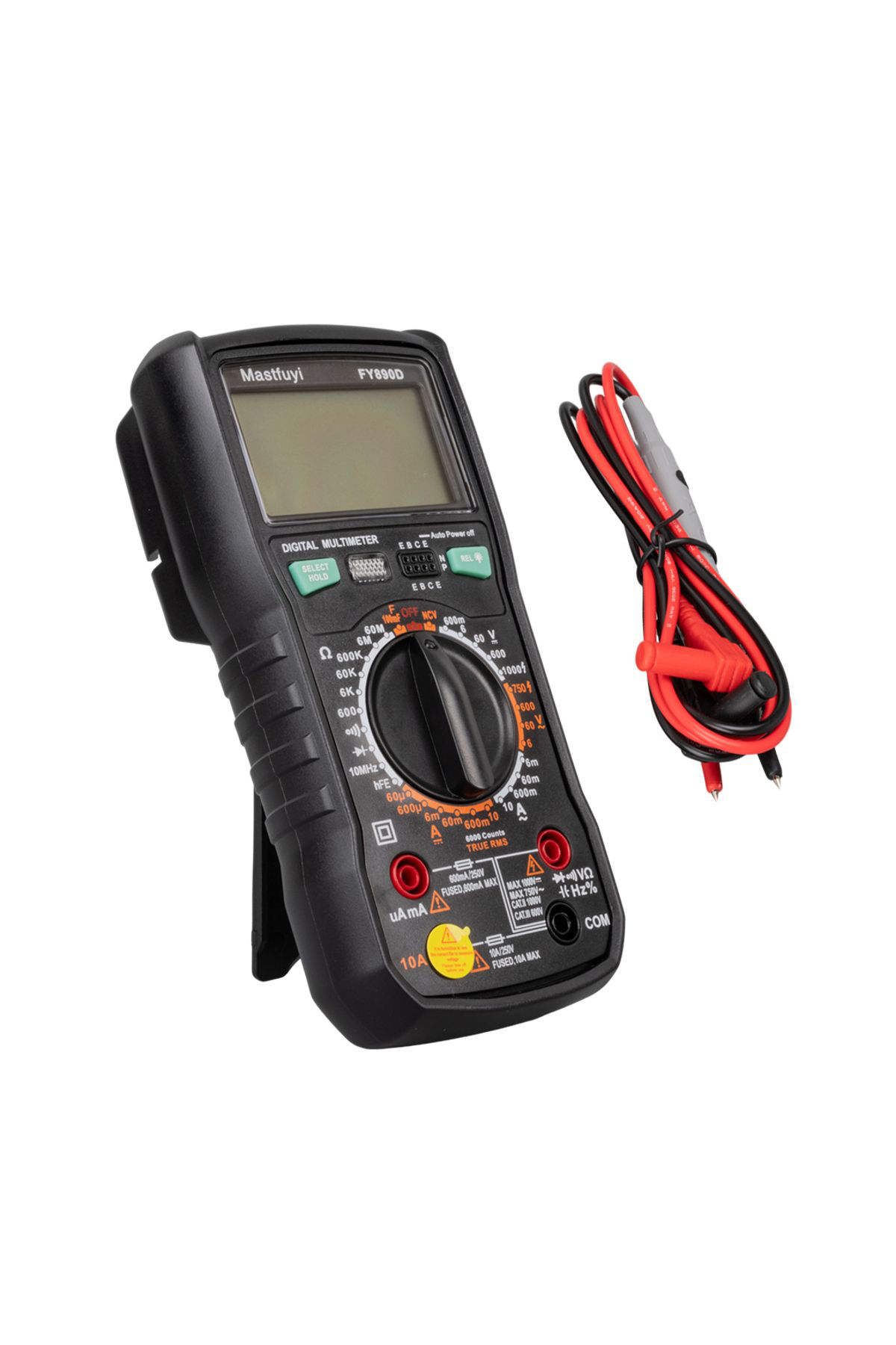 Ok Aksesuar True Rms Dijital Multimetre Ölçü Aleti Fy890d  Go50602708970
