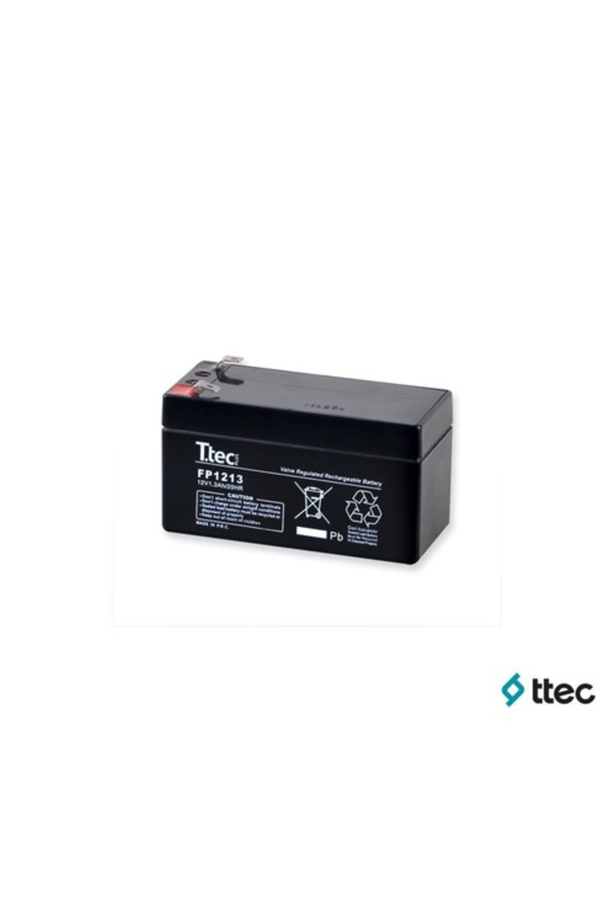 İthalnet Ttec 12V 1,3Ah Bakimsiz Kuru Akü