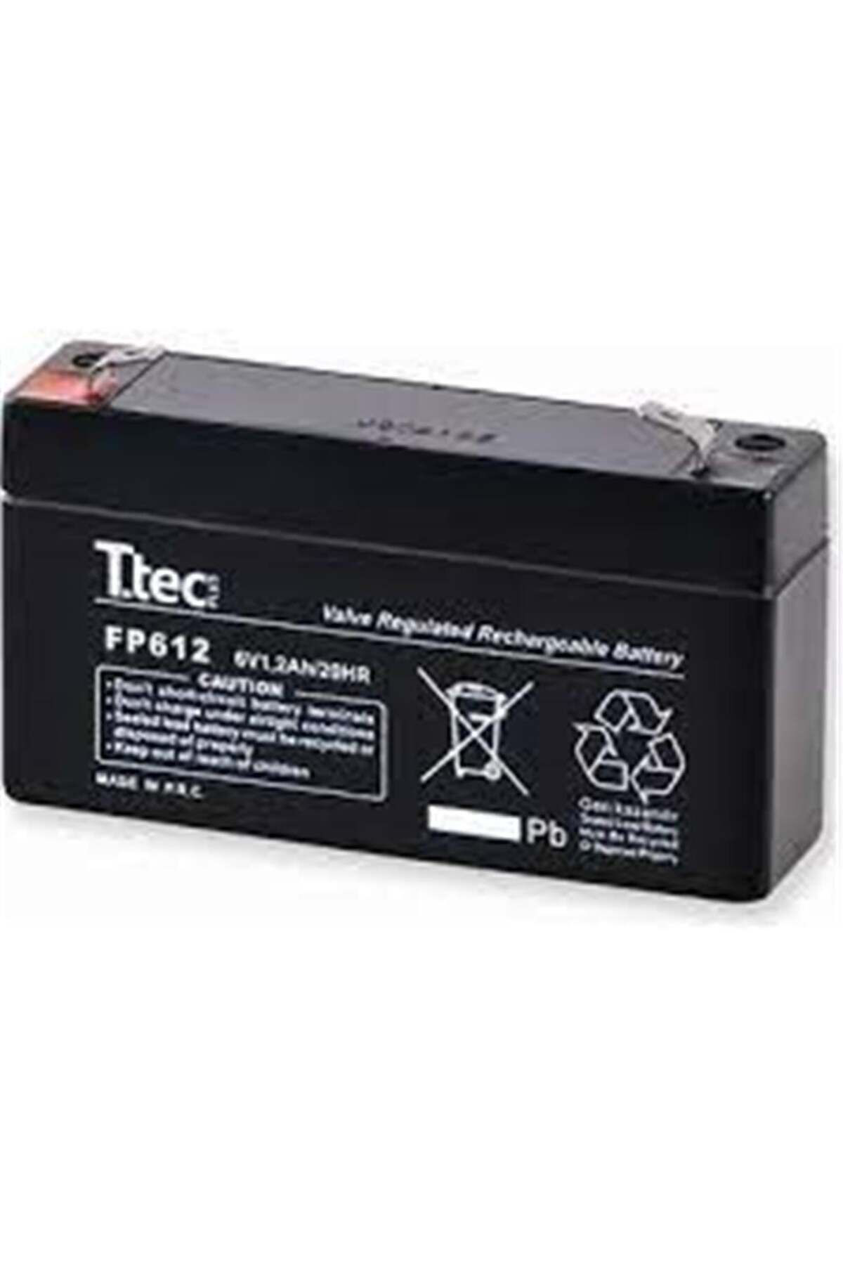 Ttec  6V 1.3Ah Bakimsiz Kuru Akü