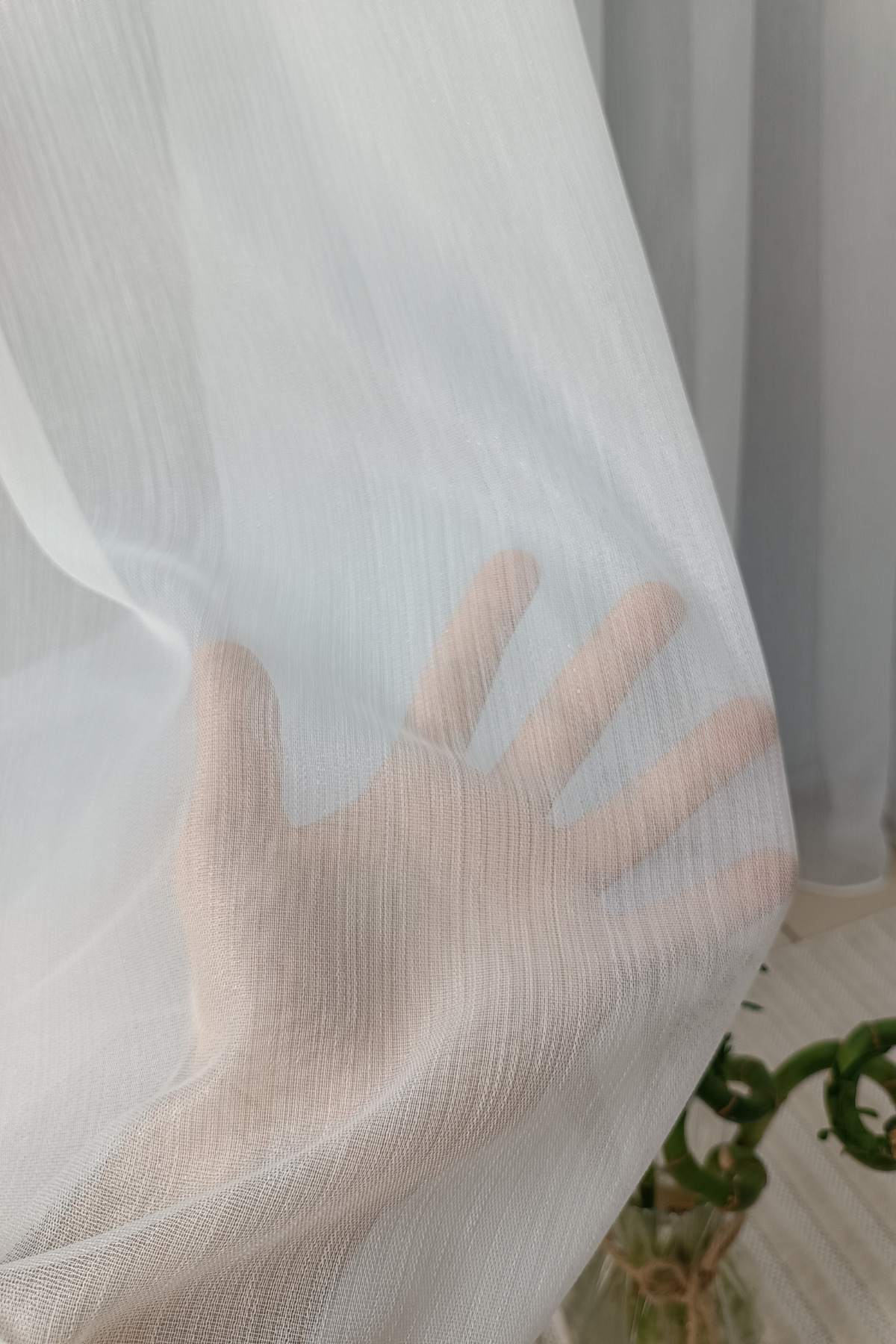 Özgün Home Tül Perde Ekru