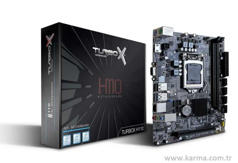 Afila Turbox Workprof R H110 1151P Ddr4 Ses Glan Hdmi/Vga Sata3 Usb3.0 