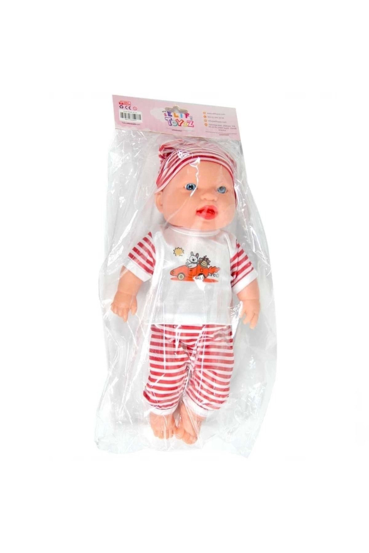 Oyuncak Store Türkçe Konuşan Sesli Sevimli Kel Şapkali Asya Bebek 35 Cm