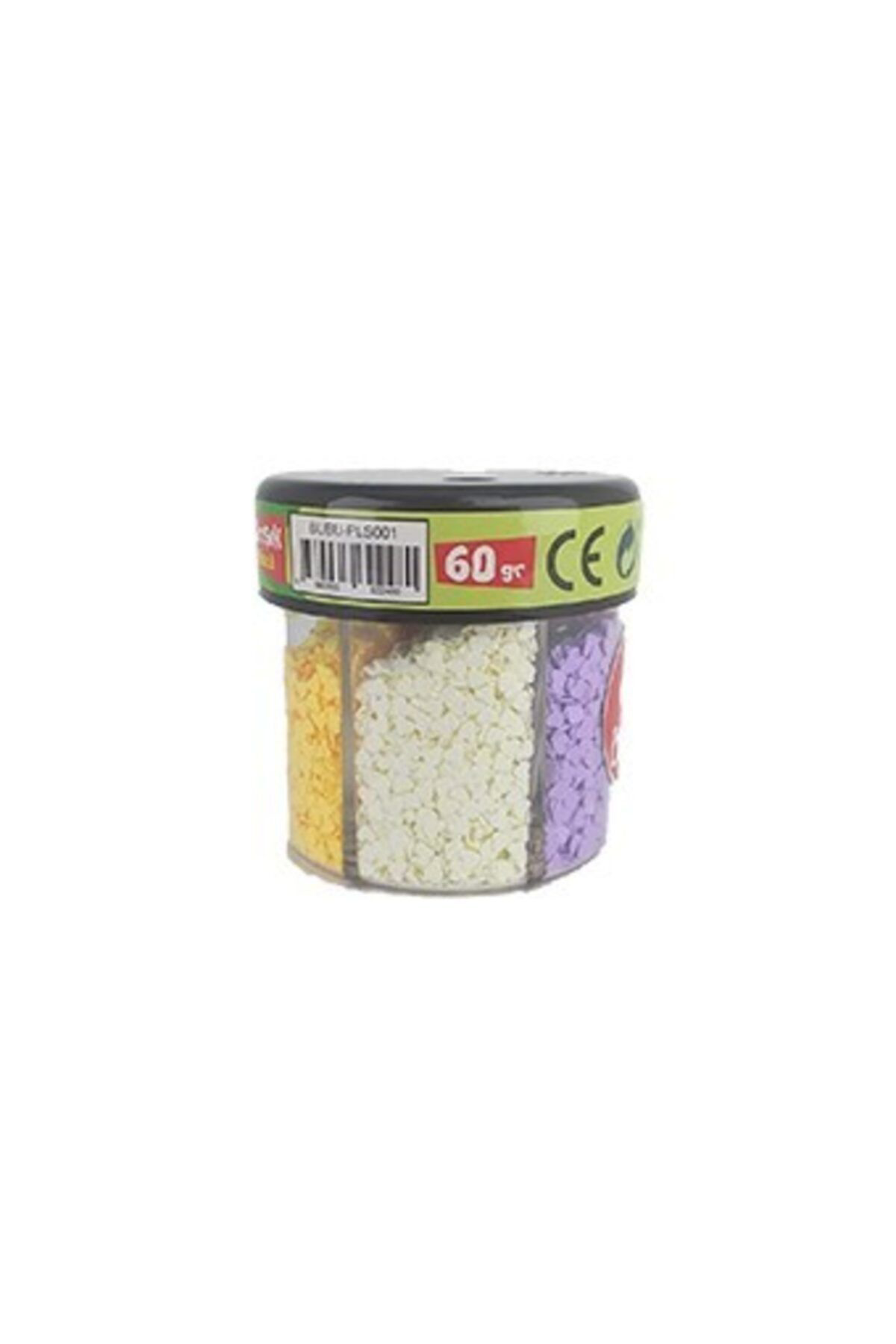 Bubu Tuzluk Şeklinde 6 Renk Toz Sim 80 Gr
