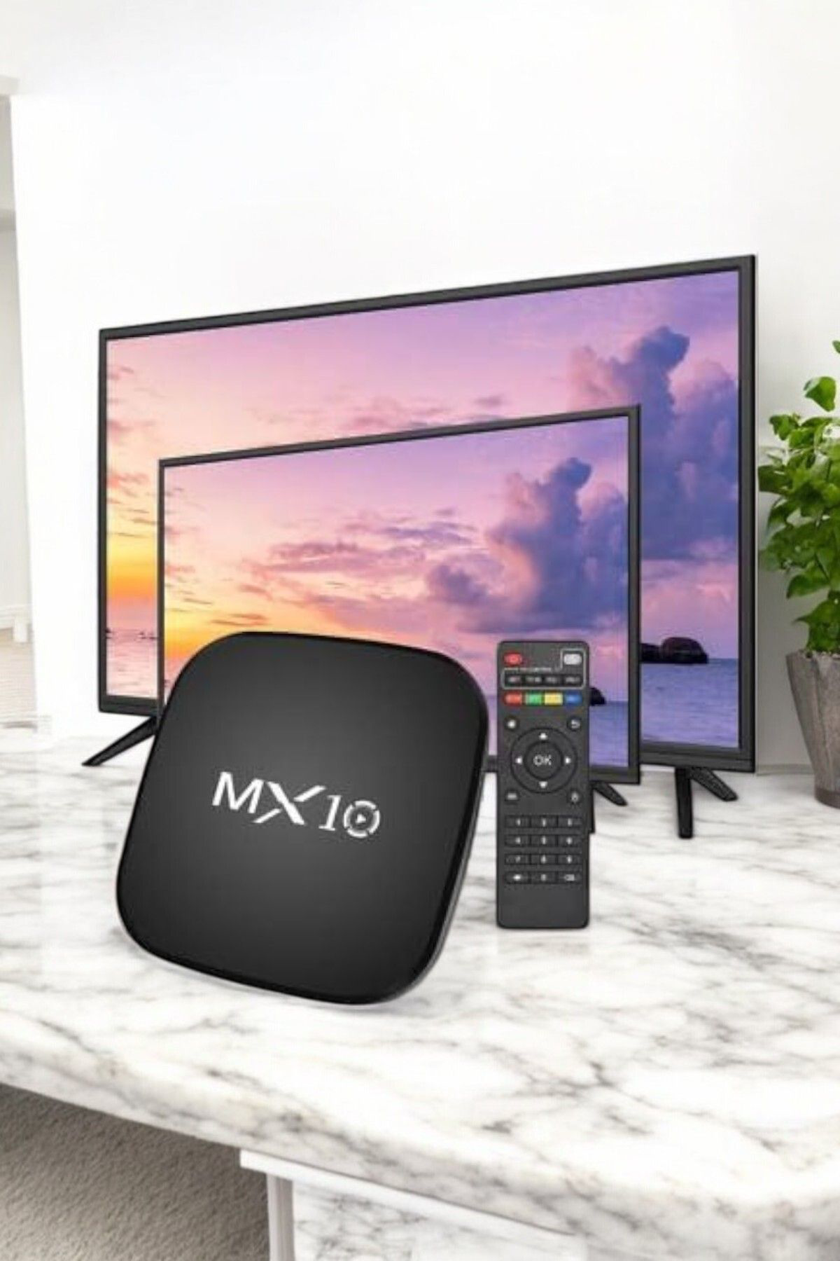Astraltech Tv Box Android Uyumlu 4 Çekirdekli Wifi Bağlantili 4K