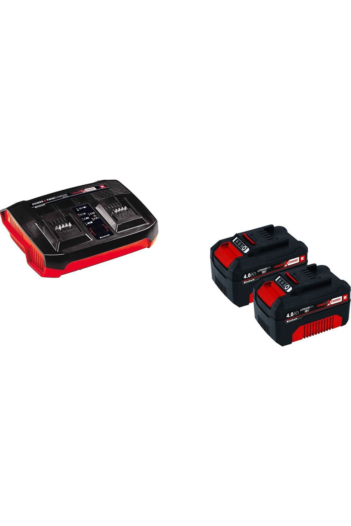 K&A Twincharger 2X4,0 Ah Akü Ve Şarj Aleti