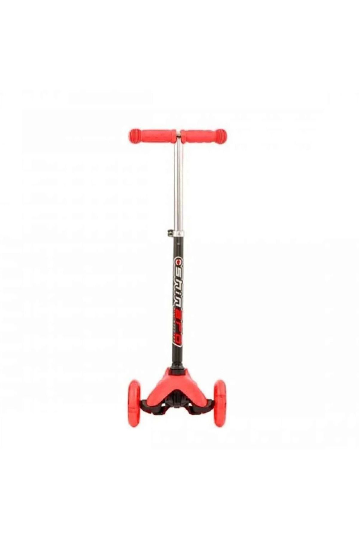 Yusuftex Twist İşikli Scooter Kirmizi