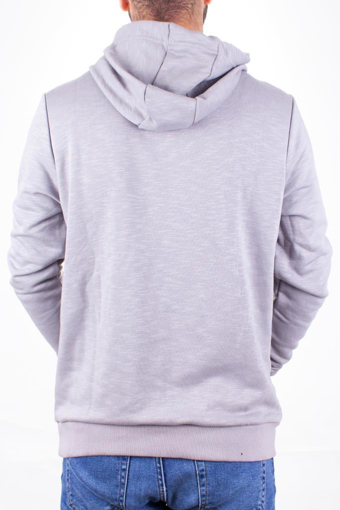 Twister Jeans Twister 1931 Gri Kapüşonlu Erkek Sweatshirt
