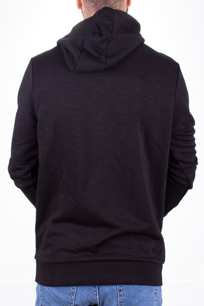 Twister Jeans Twister 1931 Siyah Kapüşonlu Erkek Sweatshirt