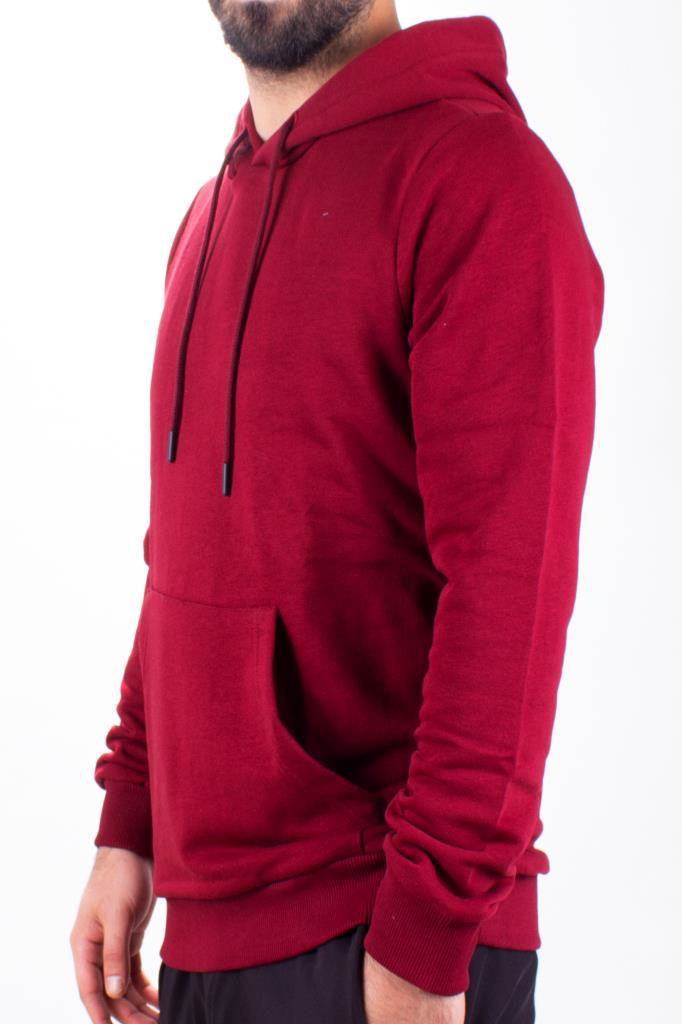 Twister Jeans Twister 2732 Bordo Kapüşonlu Erkek Sweatshirt