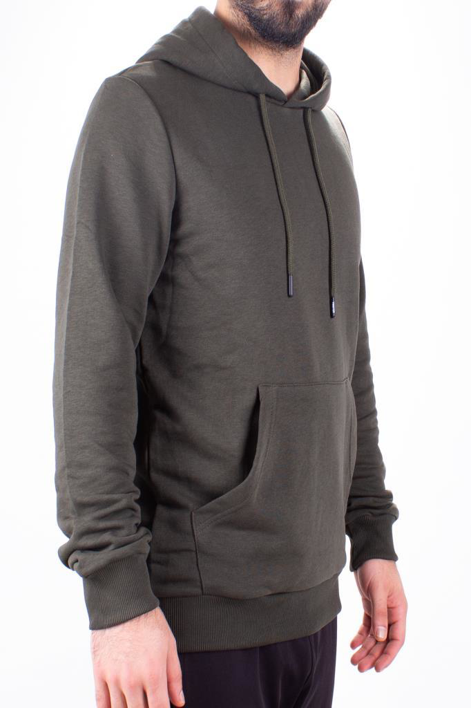 Twister Jeans Twister 2732 Haki Kapüşonlu Erkek Sweatshirt