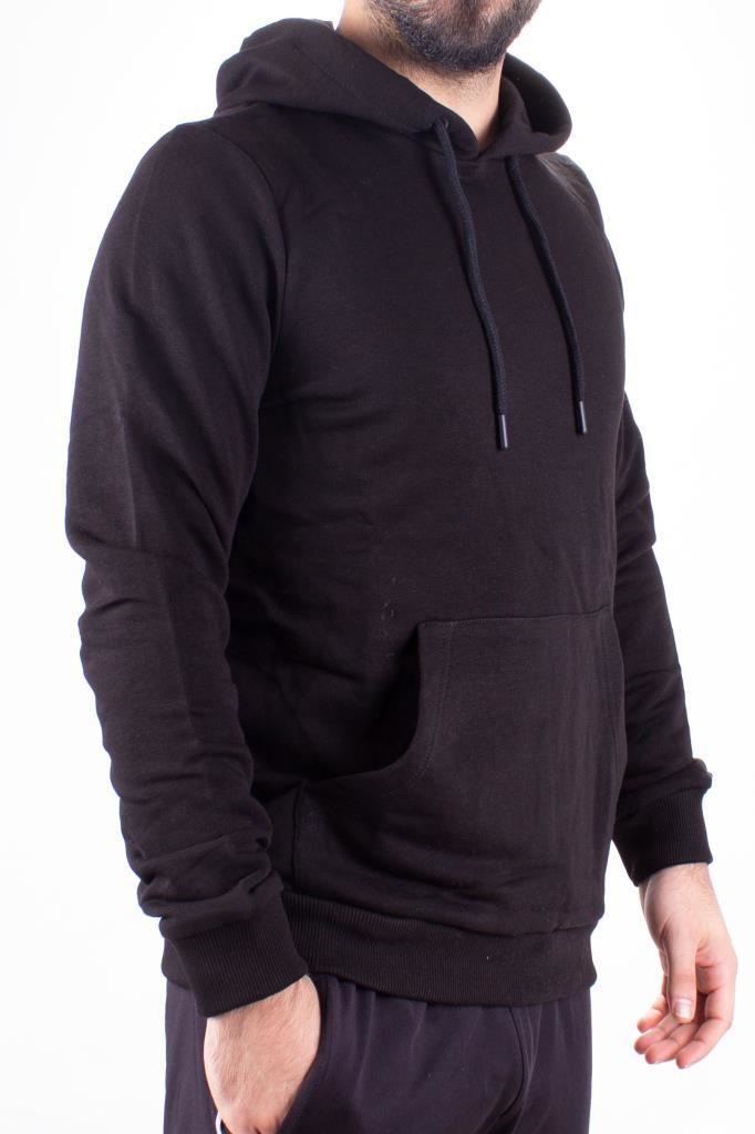 Twister Jeans Twister 2732 Siyah Kapüşonlu Erkek Sweatshirt