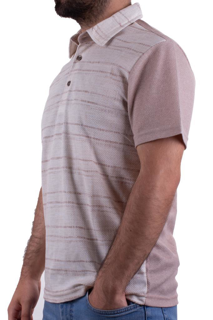 Twister Jeans  2281 Bej Polo Yaka Erkek T-Shirt