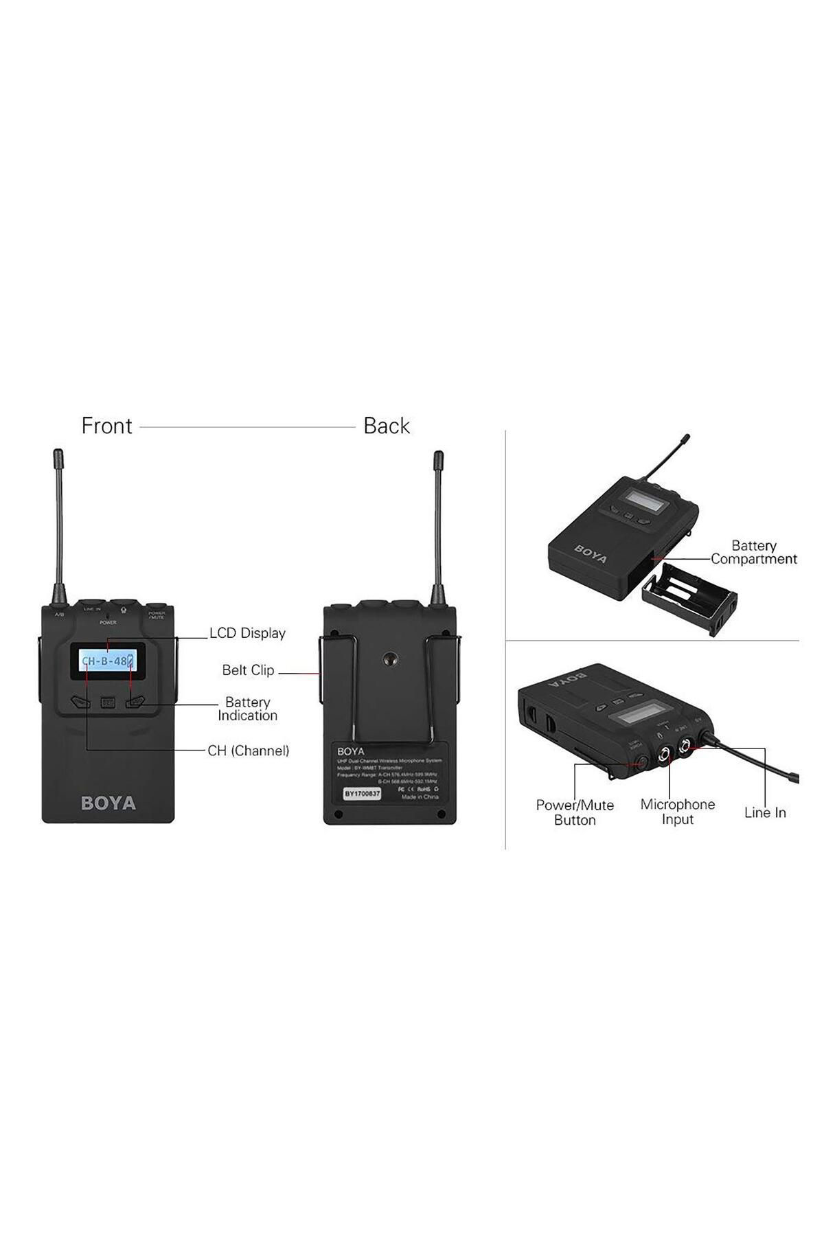 Tx8 Pro Kablosuz Mikrofon Vericisi