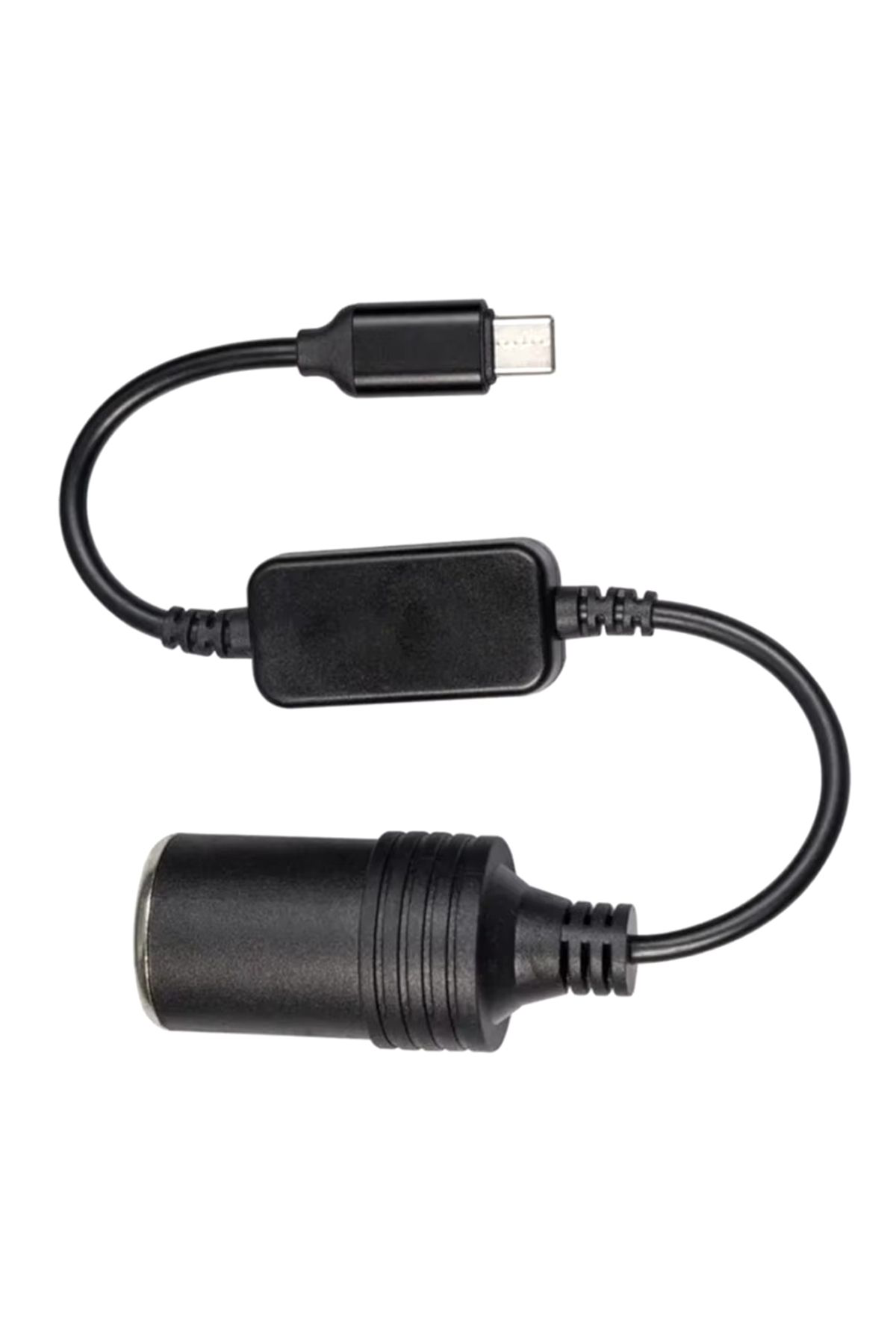 Powermaster Type-C 5V To 12V Araç Çakmak Dönüştürücü Adaptör