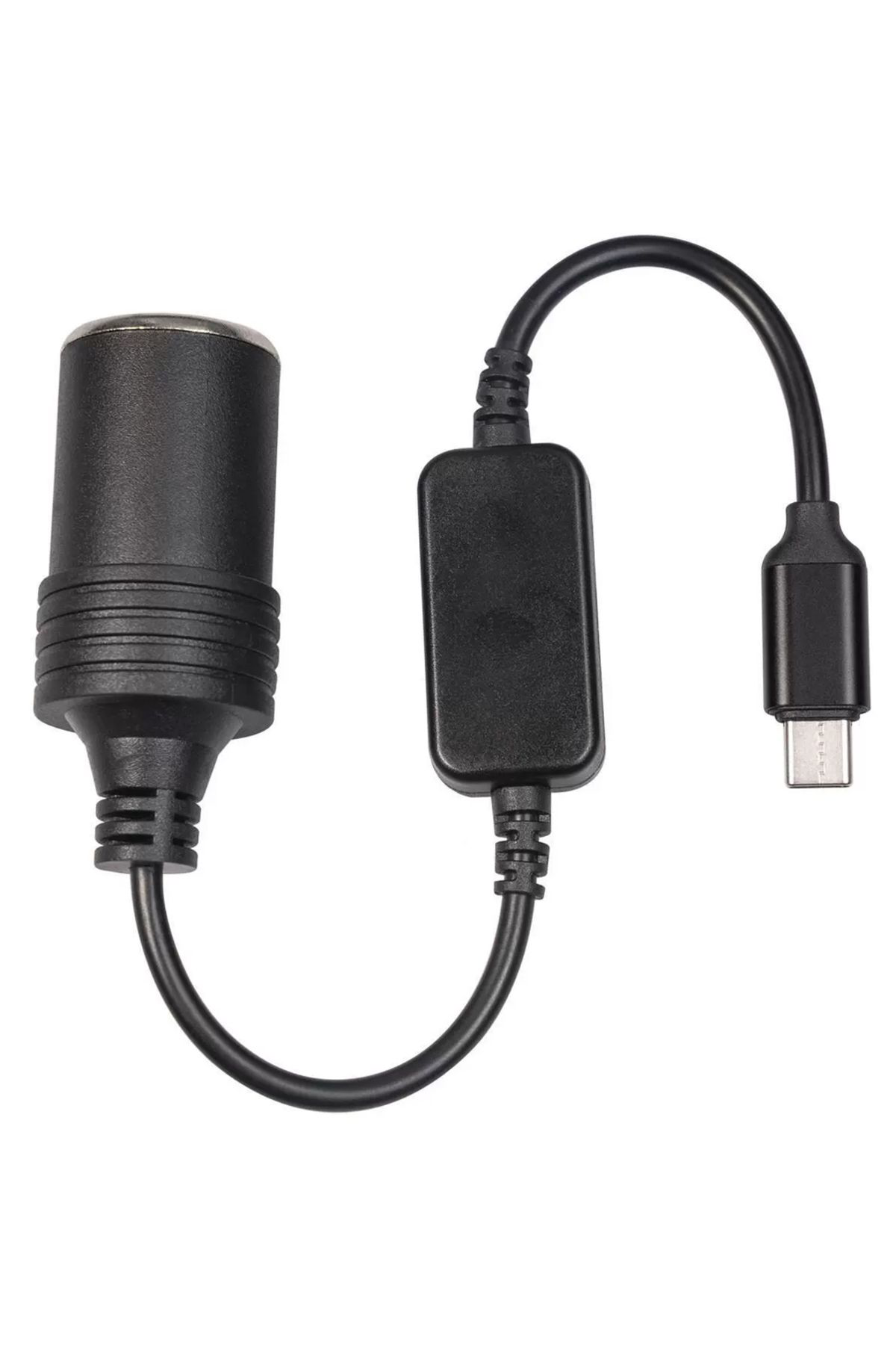 Powermaster Type-C 5V To 12V Araç Çakmak Dönüştürücü Adaptör