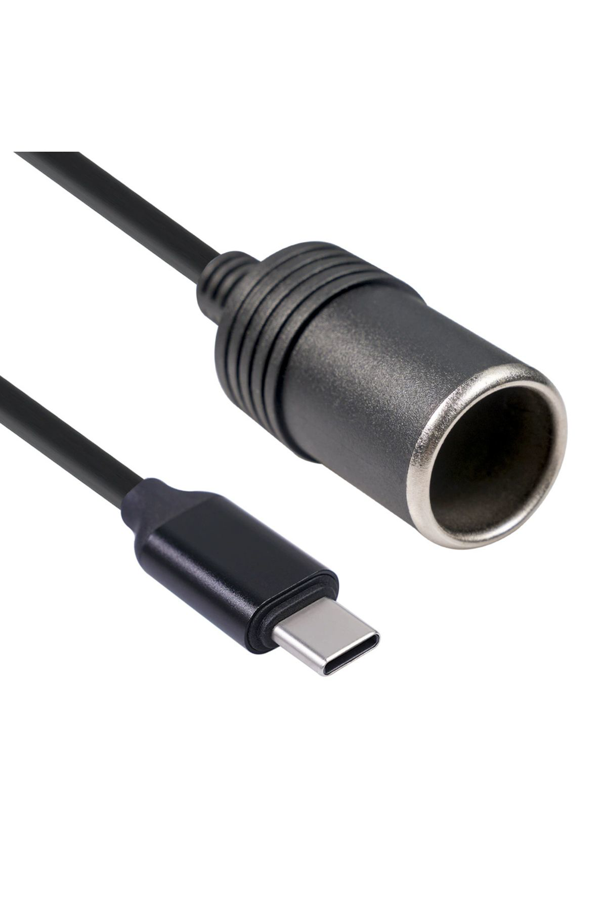 Powermaster Type-C 5V To 12V Araç Çakmak Dönüştürücü Adaptör
