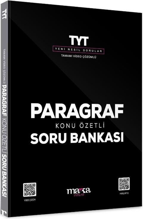 Marka Yayinlari Tyt Paragraf Konu Özetli Yeni Nesil Soru Bankasi 