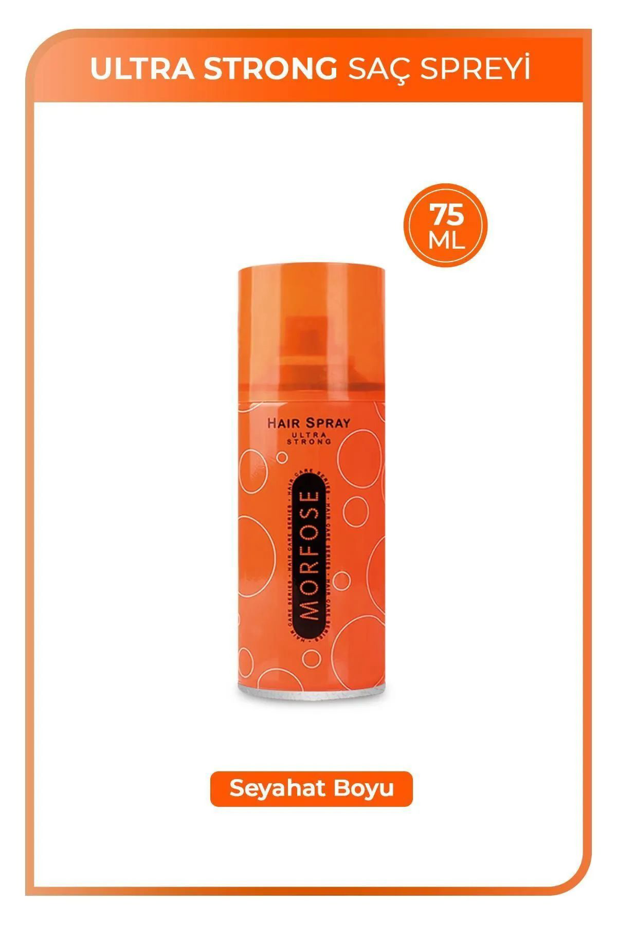 Just Cheap Store Ultra Strong Saç Spreyi 75 Ml - Güçlü Tutuş - Mrfs