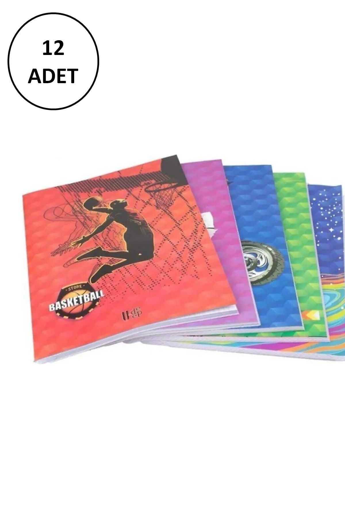 Just Cheap Store Umut U-Deep A4 Metod Defteri Kareli 100 Yaprak 12 Adet
