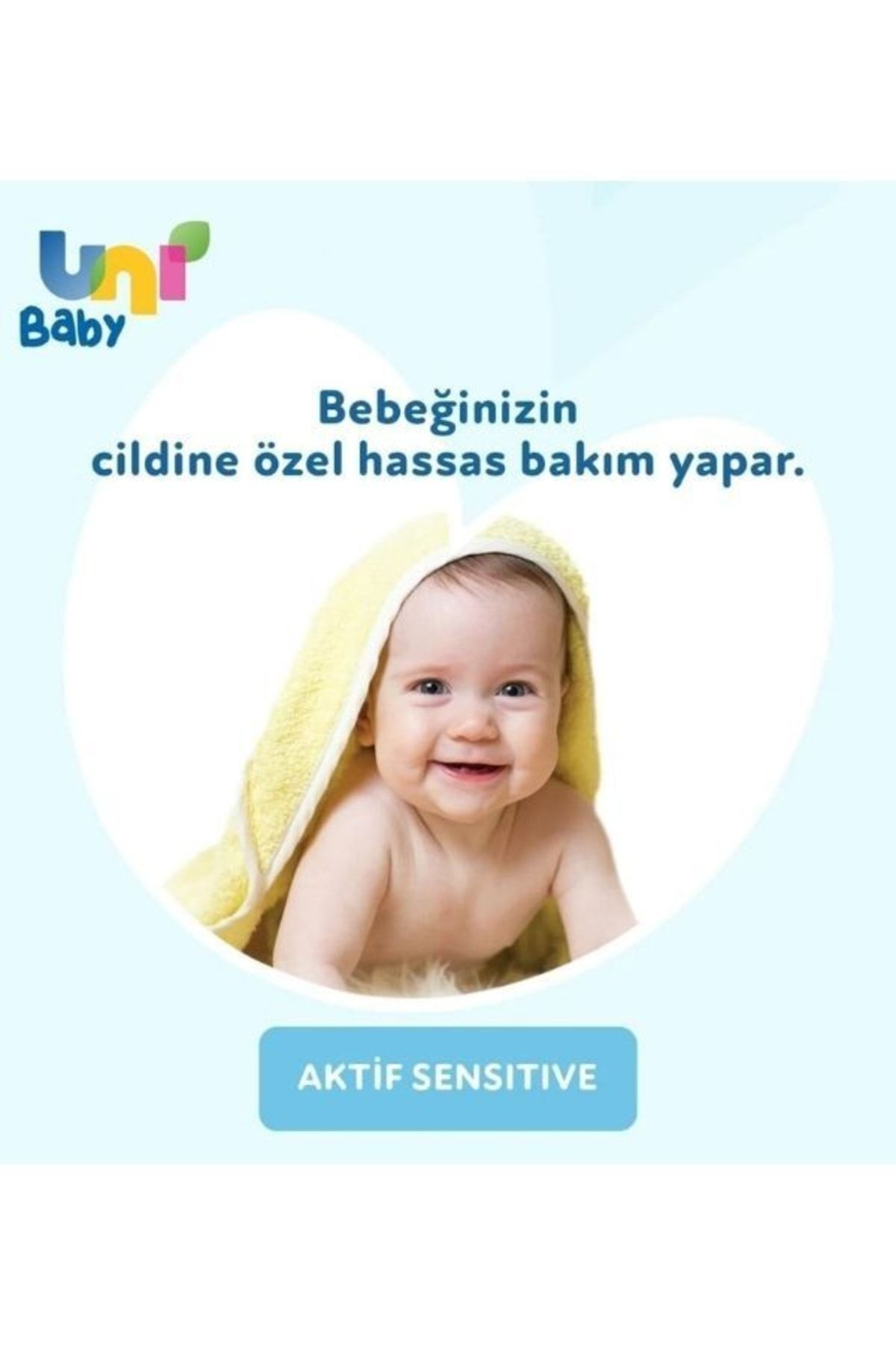 Uni Baby  Aktif Sensitive İslak Havlu 6X52li 312 Yaprak