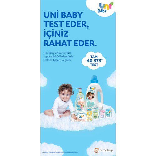 Uni Baby Bebek Temizleme Pamuğu 60'lı