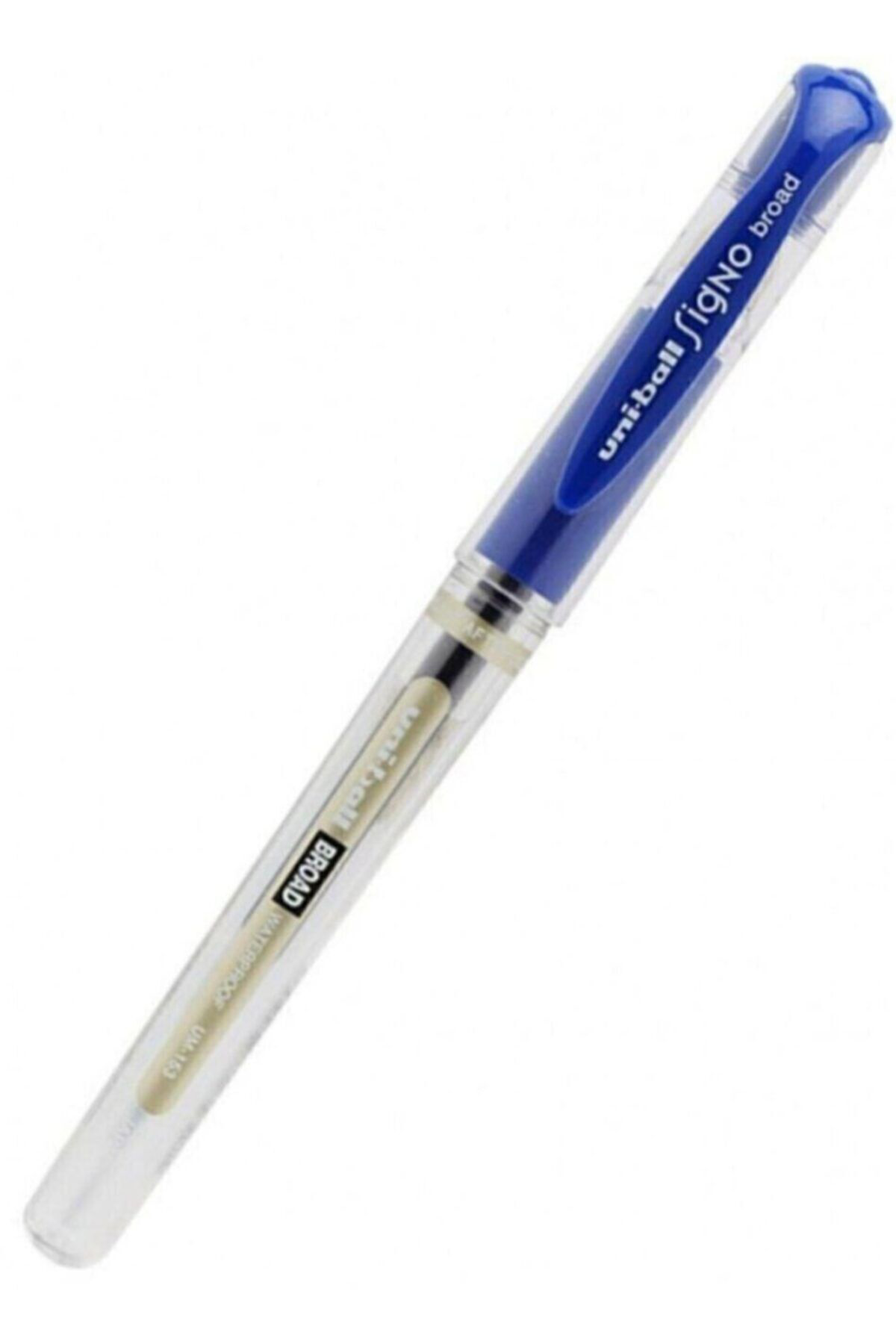 Mahi Max Uni-Ball 4 Adet Mavi Signo Broad 1.0 İmza Kalemi Um-153