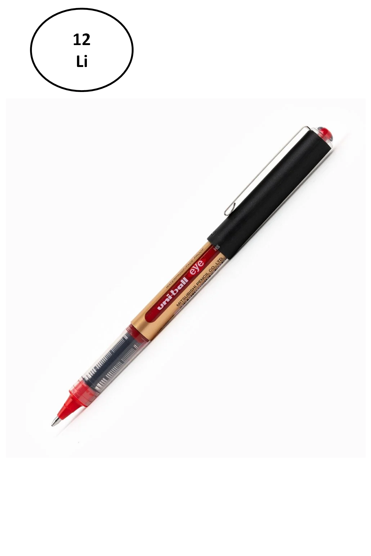 Just Cheap Store Uniball Eye Fine Roller Pilot Kalem Ub 150 10 1.0Mm Kirmizi 12'Li