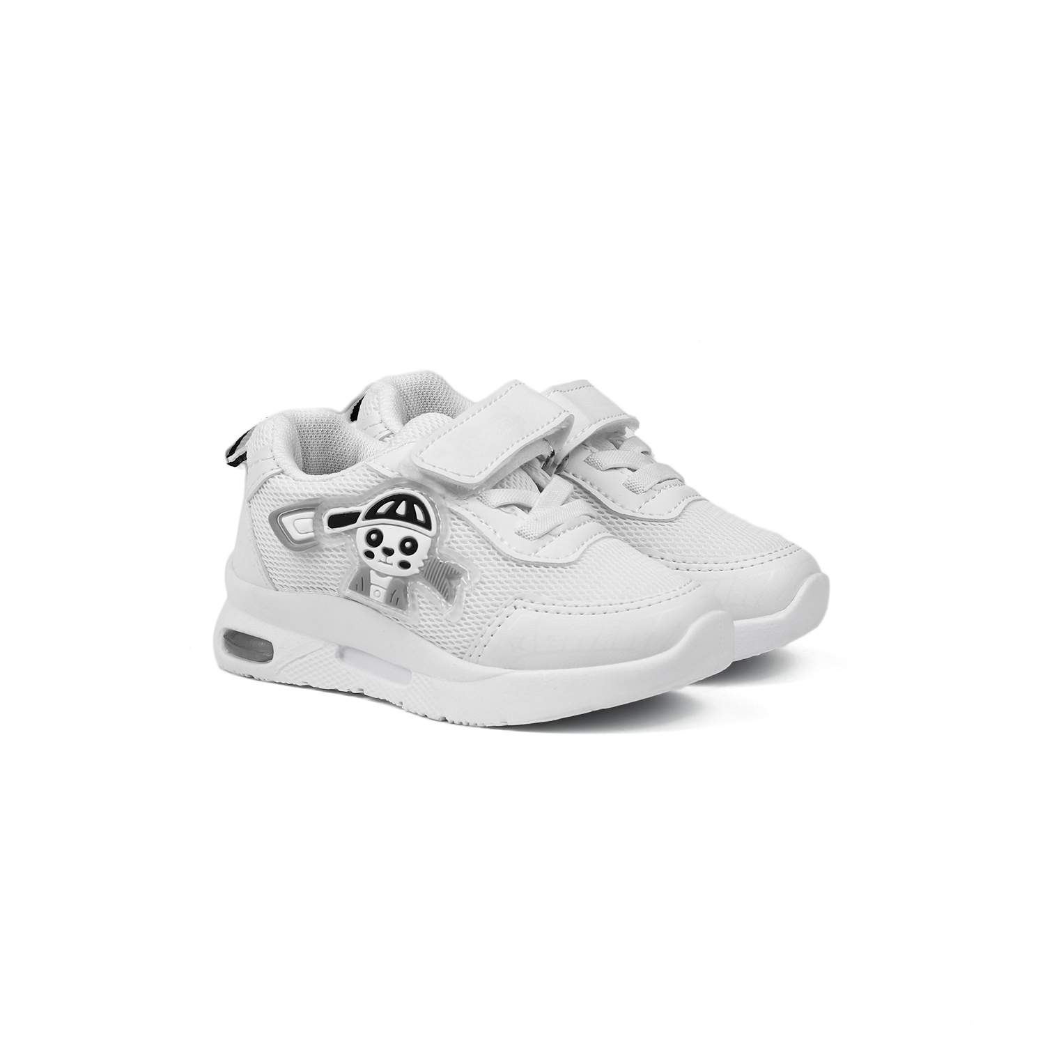 Kajila Unisex Bebe Beyaz İşikli Figürlü Cirtli Sneaker Günlük Spor Ayakk