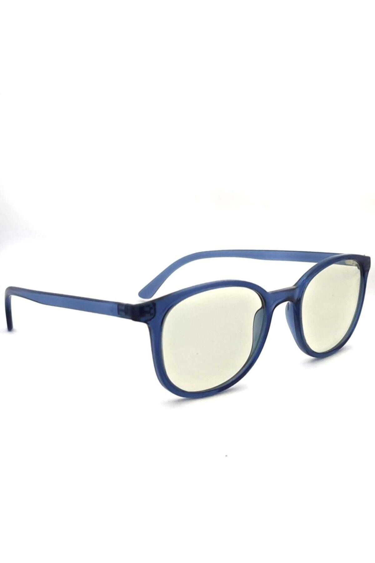 Trendmilano Unisex Mavi İşik Korumali Ekran Gözlüğü (47-20-145 Orta Ölçekte V