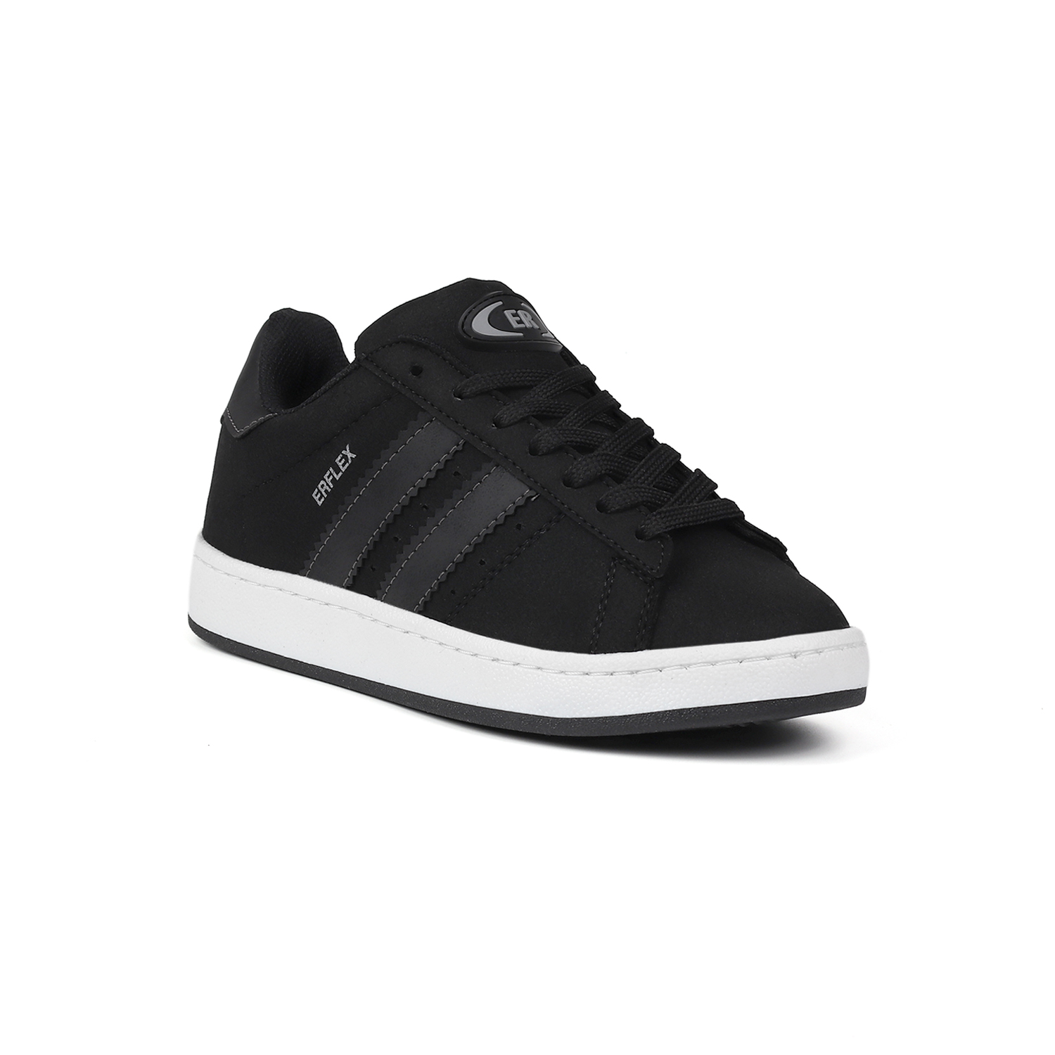 Kajila Unisex Siyah Bağcikli Rahat Sneaker Günlük Spor Ayakkabi