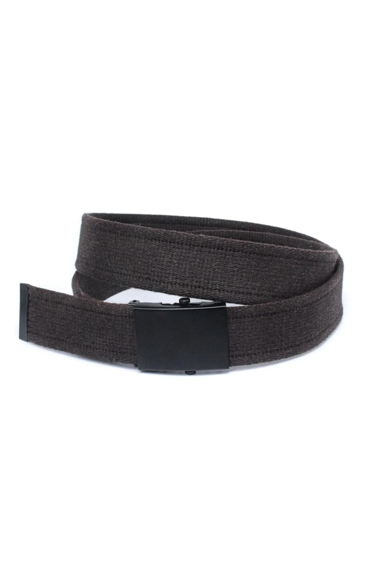 Hbs Unisex Siyah Tokali Kolon Kemeri 4Cm Siyah