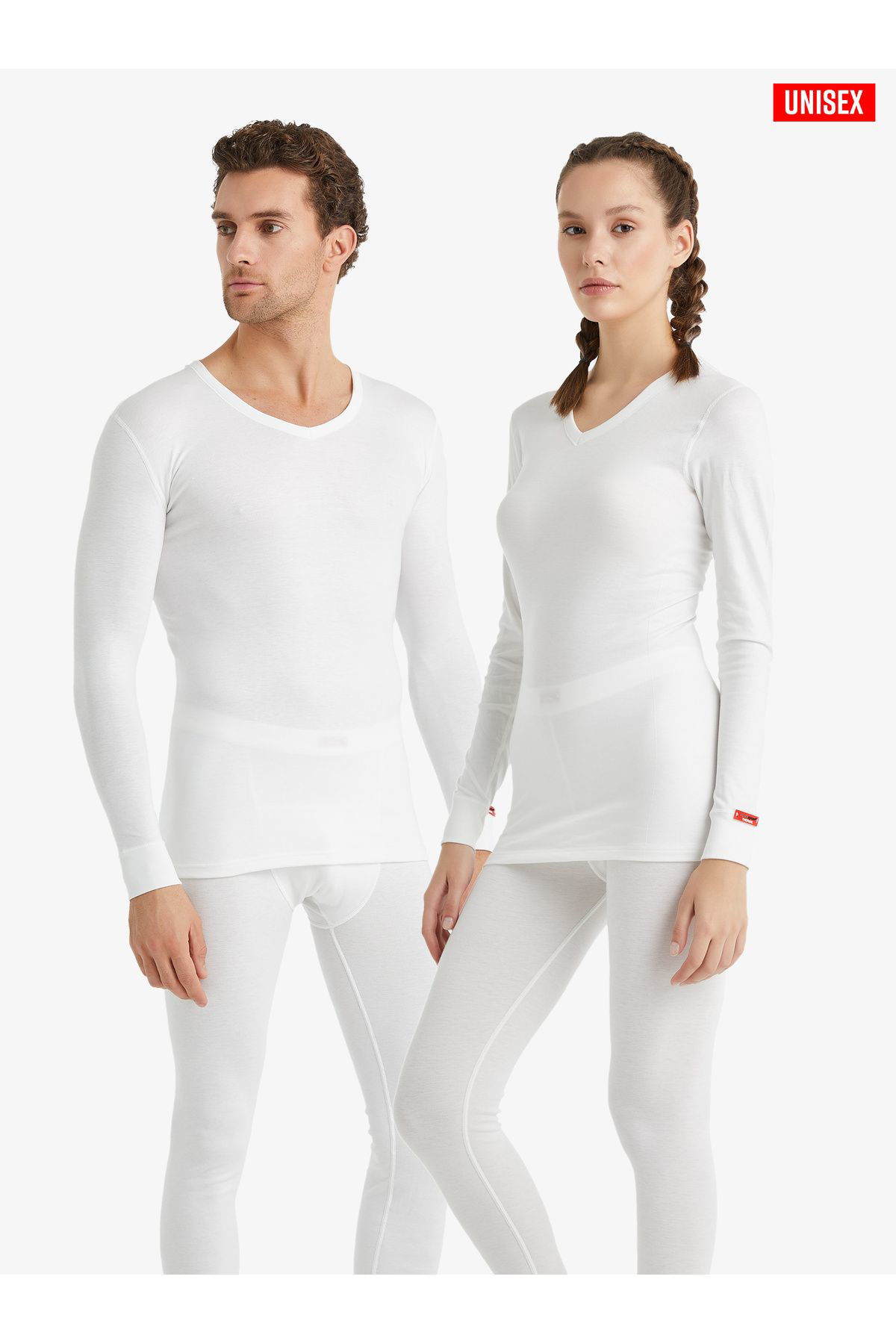 Blackspade Unisex Termal Tişört 2. Seviye 1257 - Beyaz