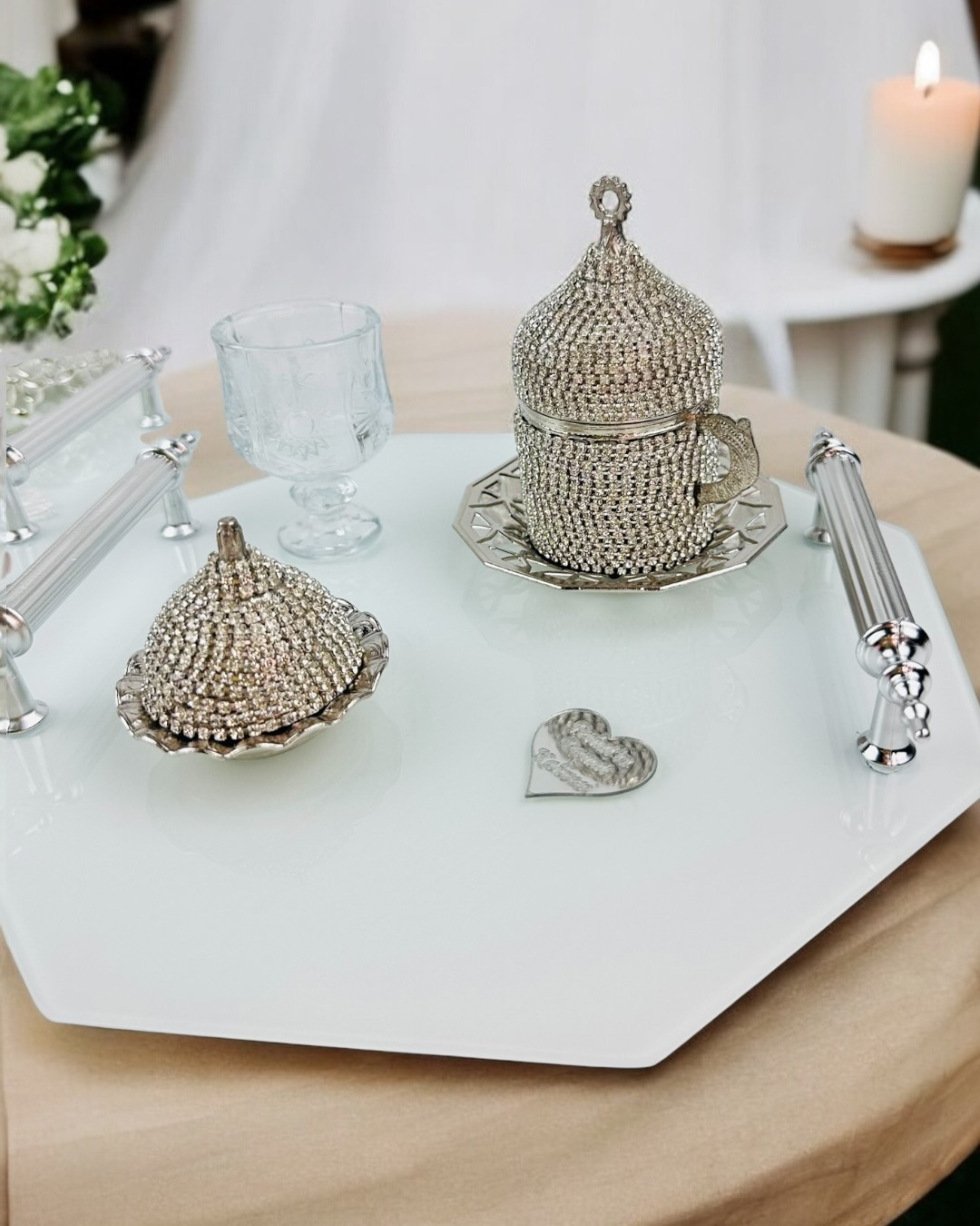 Cyzhome Unity Söz Damat Kahve Tepsisi
