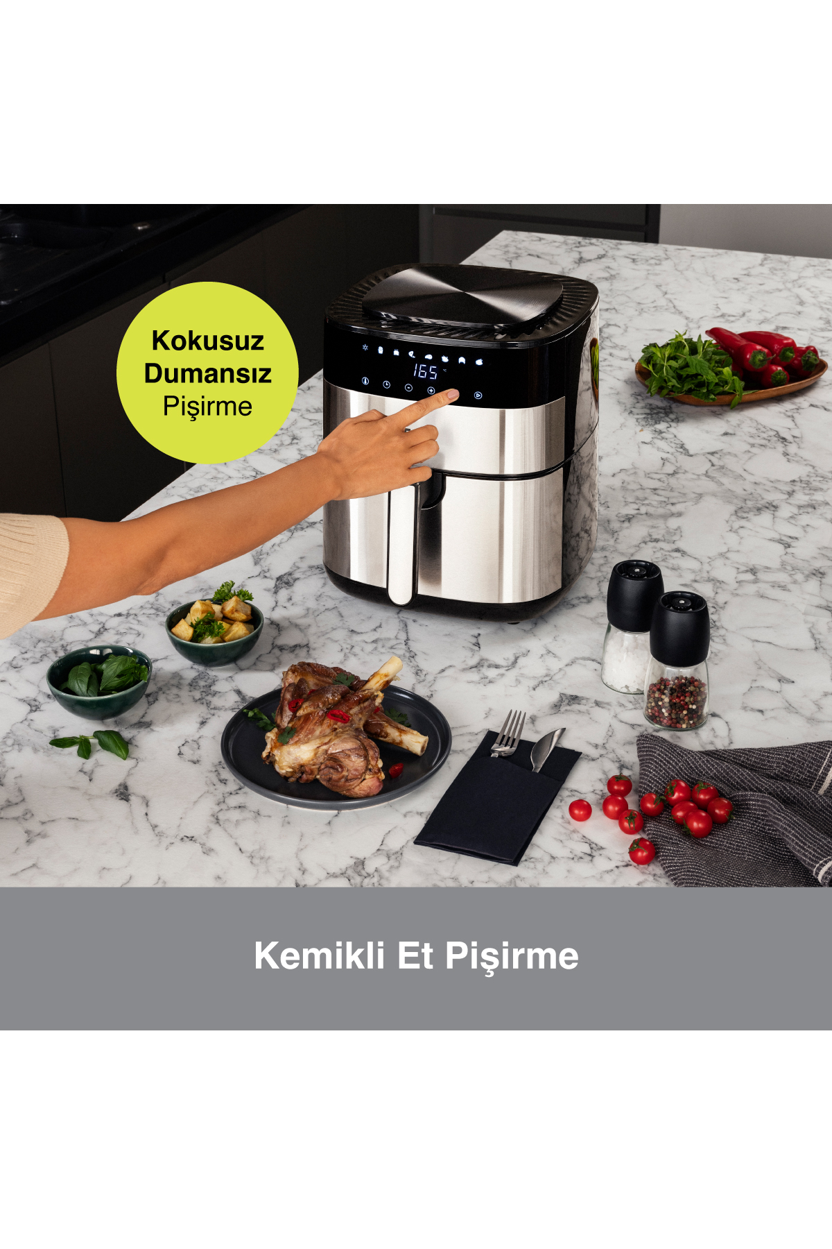 Fakir Uno Chefry Sicak Hava Fritözü / Airfryer 5 Litre Kapasite