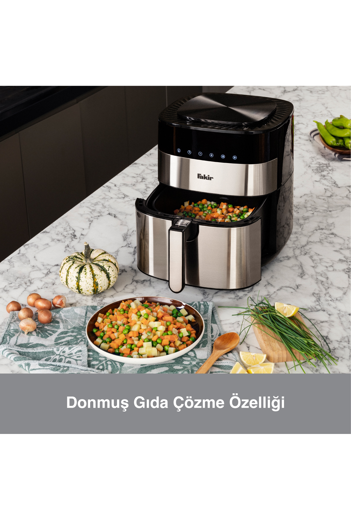 Fakir Uno Chefry Sicak Hava Fritözü / Airfryer 5 Litre Kapasite