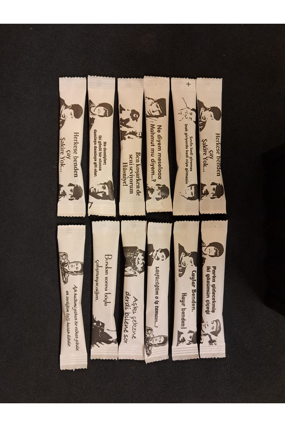 Tuğra Unutulmaz Yeşilçam Replikli Stick Şeker 3Gr X 10.000 Adet